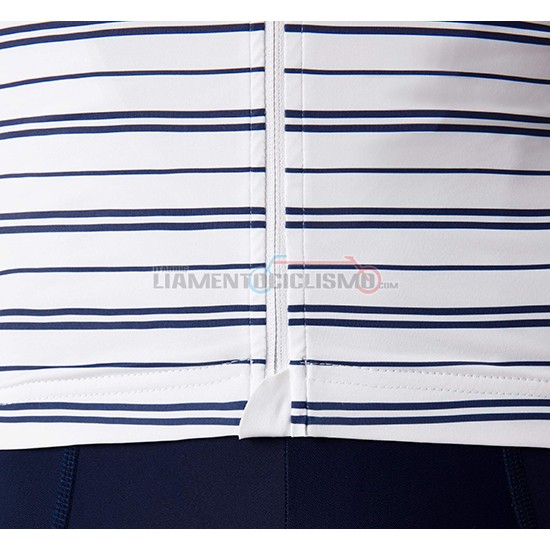Abbigliamento Ciclismo La Passione Manica Corta 2019 Stripe Bianco